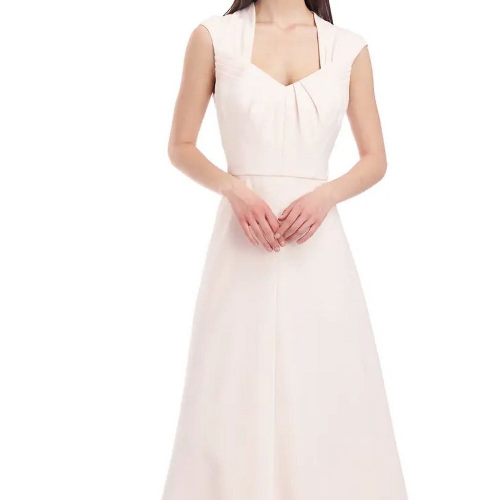 Kay Unger Pearl Jasmine A-Line Cocktail Dress